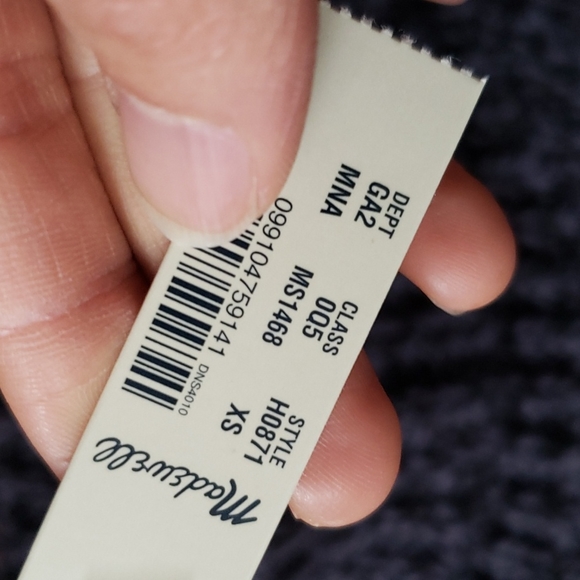 Nwt! Madewell Turtleneck Cutaway Sweater Vest - Picture 3 of 5